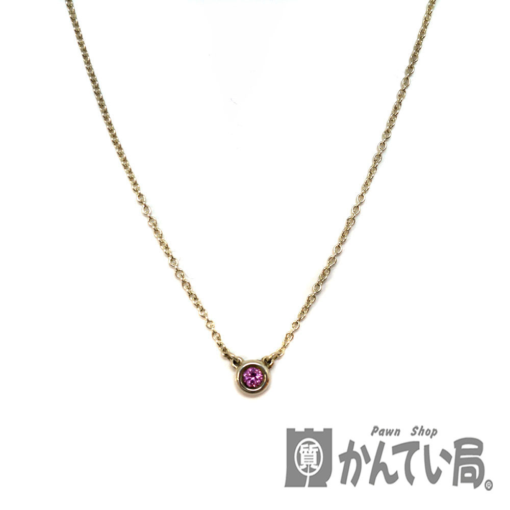 Tiffany & Co By the Yard Necklace Sapphire Pendant Kantei kyoku Kita Nagoya